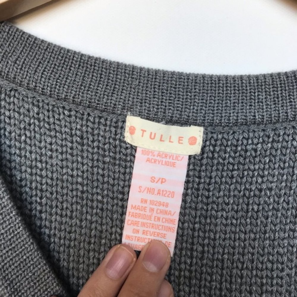 Tulle Sweater Vest - Picture 11 of 14